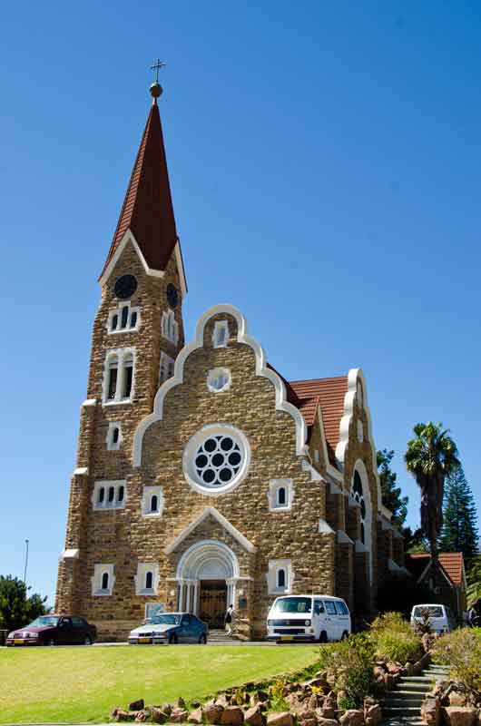86 - Namibia - Windhoek - iglesia de Cristo